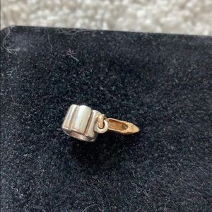 Pandora two-tone heel bead